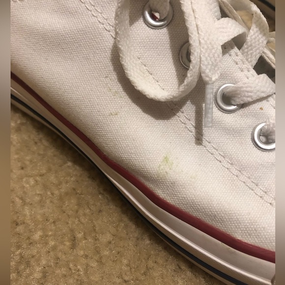 Converse All Star White Low Cut Shoes Size 11.5 - Picture 7 of 7